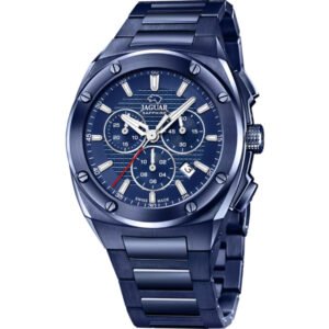 JAGUAR EXECUTIVE BLUE ST.STEEL WITH BLUE DIAL J991/1