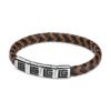 Guy Laroche Brown Leather Bracelet GLAGB0000202