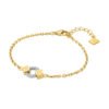GUY LAROCHE Tina Silver and Gold Bracelet GLJLB0003201