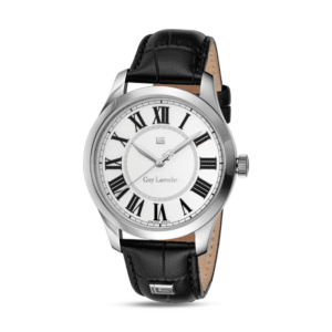 GUY LAROCHE Louis 3 Hands Round Dial White Swiss Made Watch for Men - GLWGA0001101