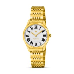 GUY LAROCHE Louis Golden St. Steel Silver Dial GLWLG0001106