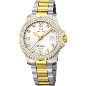 JAGUAR EXECUTIVE DAME WHITE DIAL J893/1