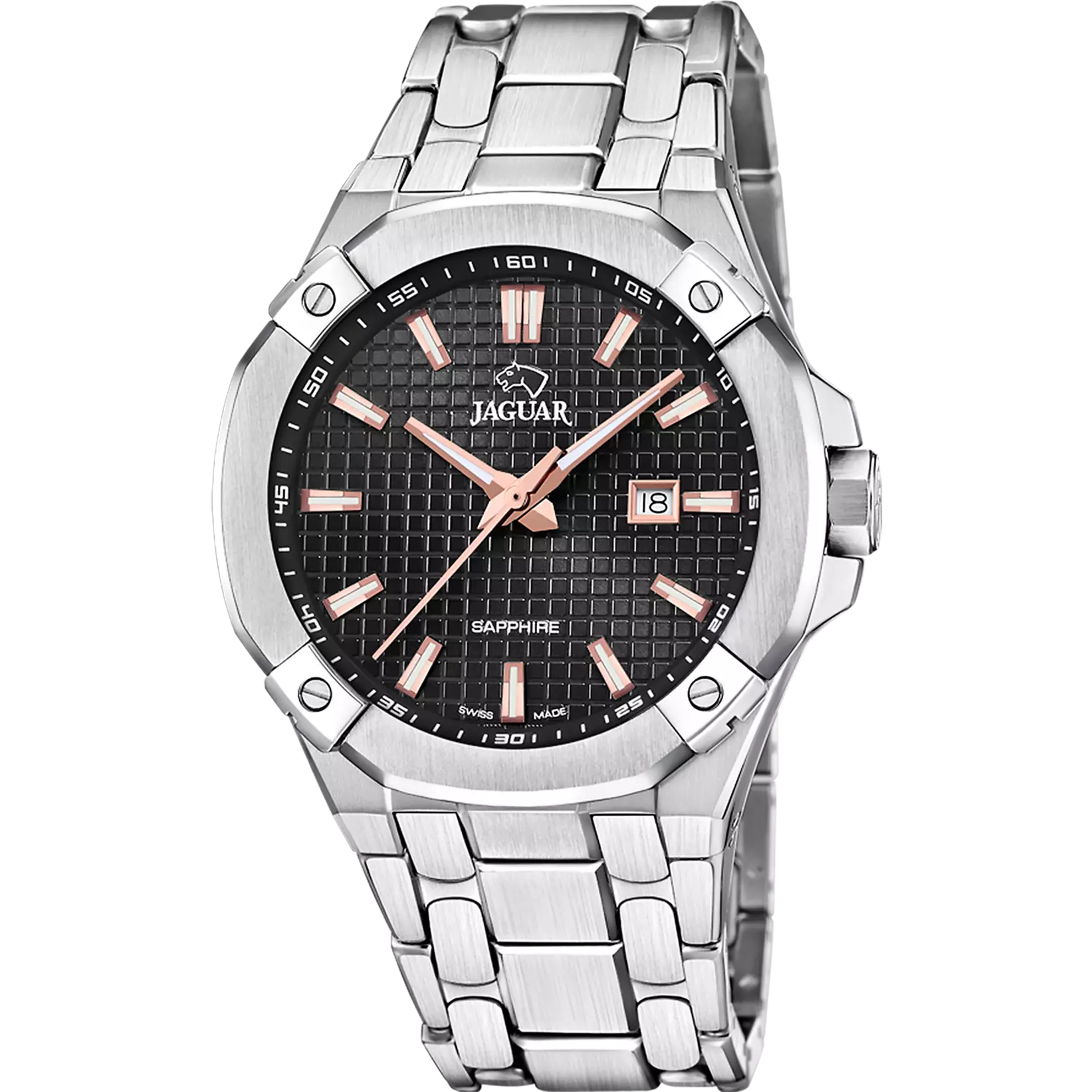 Jaguar Diplomatic Black Watch J1009/4 | All Watches | For Men | JAGUAR